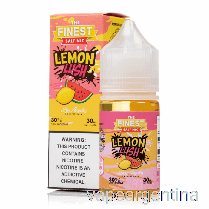 Lemon Lush - The Fine Candy Edition Salt Nic - 30ml 50mg Vape Argentina